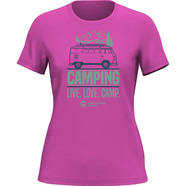 Camping Live Love Camp T-Shirt for Women